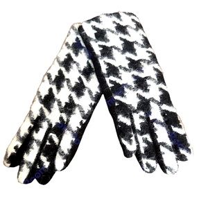 Fuzzy Herringbone Tech Gloves